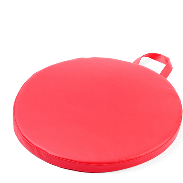 Outdoor Picnic Camping Portable Cushion PU Leather Hand Square Round Hexagonal Office Chair 9