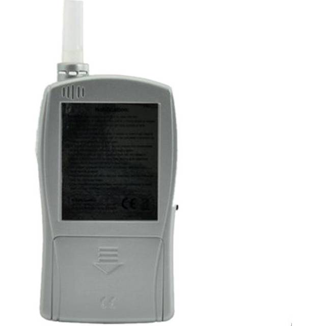 Digital Breath Alcohol Tester 5 Mouthpieces Breathalyzer With Lcd Screen By Usb Charger Drunk Driving Measurement Tool