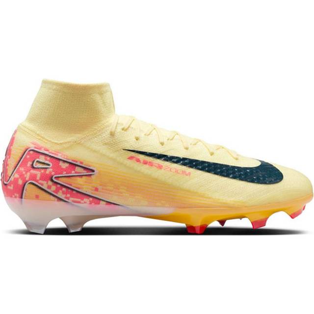 Mercurial Superfly 10 Elite Mbappé FG fotbollsskor, LT LASER ORANGE/ARMORY NAVY, Unisex, 7.5