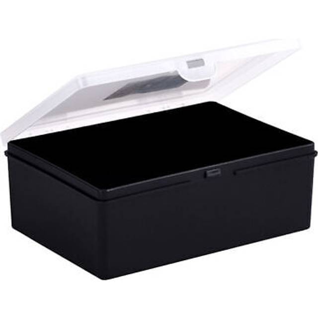 Wham Organiser Box 2.02 19cm Deep Recycled Black/Clear