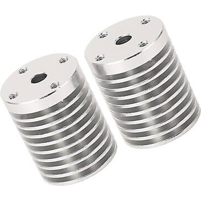 2Pcs Hotend Heatsink V6 Extruder Aluminum Heat Sink for Voron 0.1 0.2 3D Printer