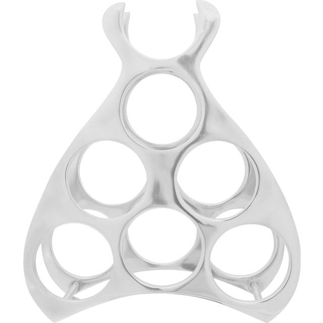 Vidaxl - Wine Rack Silver 38 x 33 x 13 cm Aluminium