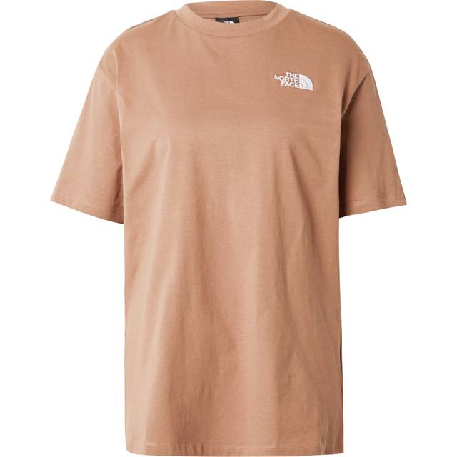 The North Face - Women's S/S Essential Oversize Tee - T-shirt size XL, brown