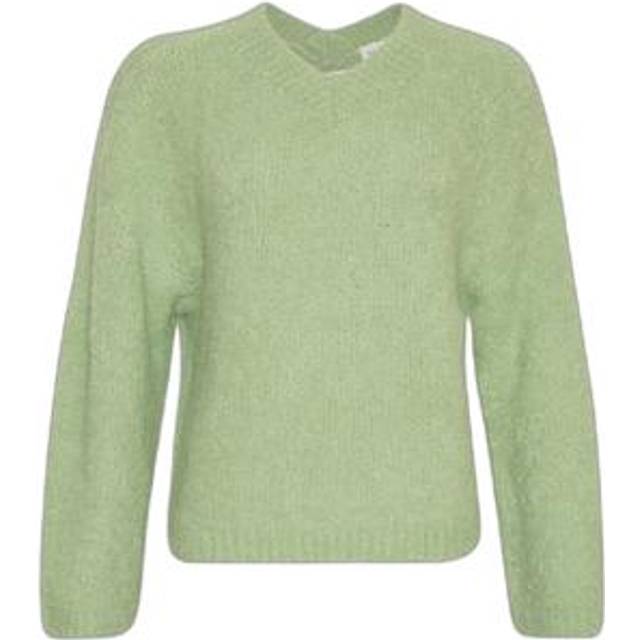 Woman sweater Moss Copenhagen Jilda - Vert
