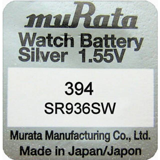 Murata sr936sw 394 deben ferret terrier finder silver oxide battery use by 2026