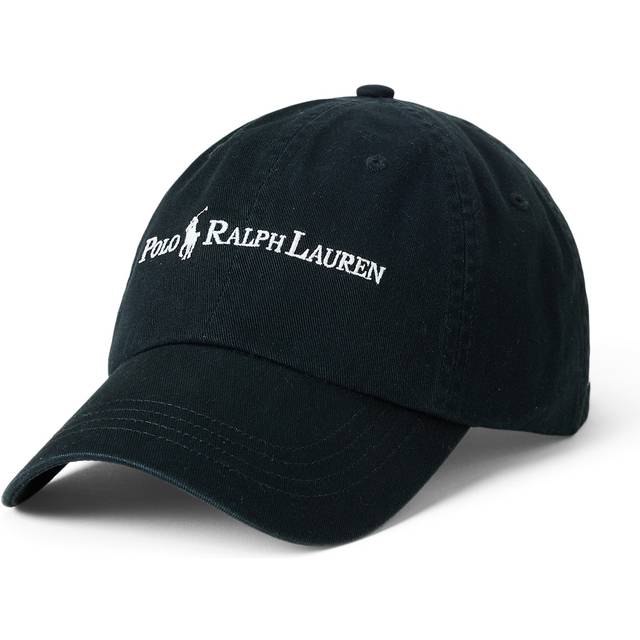 Polo Ralph Lauren Cotton-Twill Sports Cap - Black
