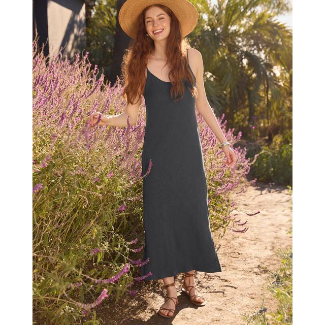Splendid Breeze Linen-Blend Maxi Dress