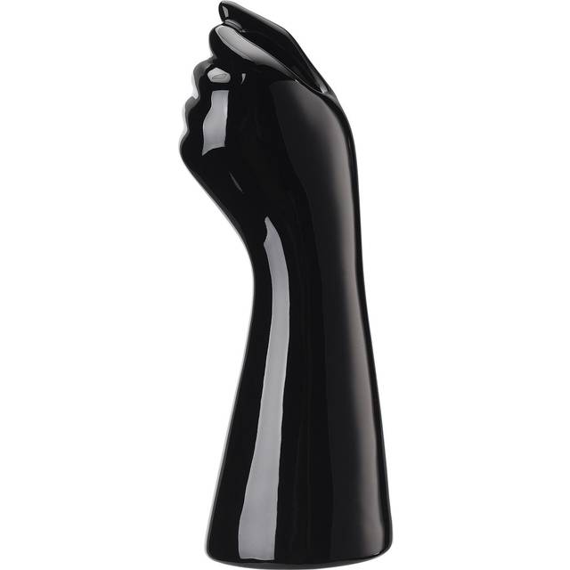 Flower Vase Modern Ceramic Decorative Unique Wavy Shape Vase for Bedroom Living Room Table