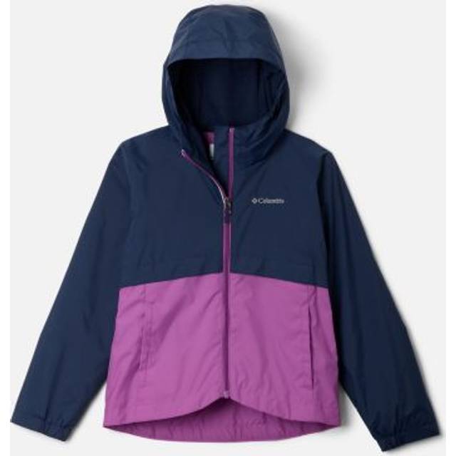 Columbia Girls&#39; Toddler Rain-Zilla  II Jacket- - Blue (2T)