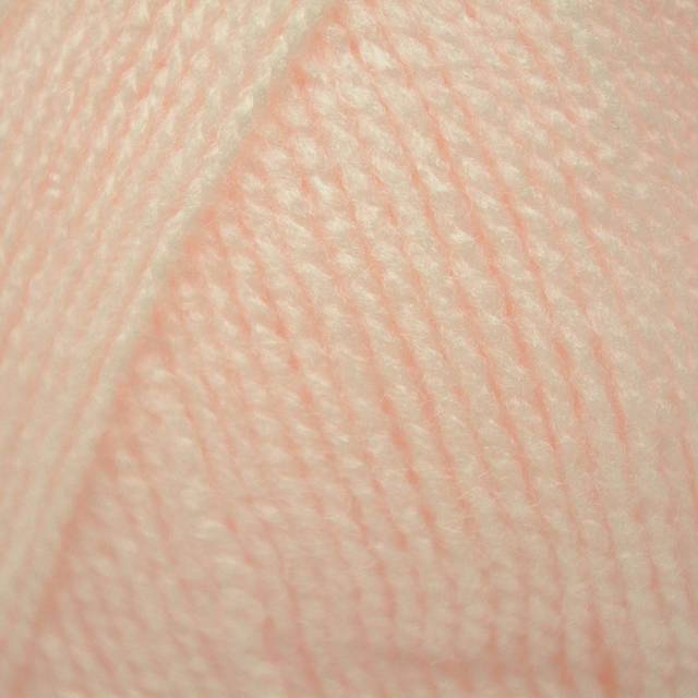 James c brett 4ply baby wool 100% acrylic knitting yarn by8 apricot/soft pink