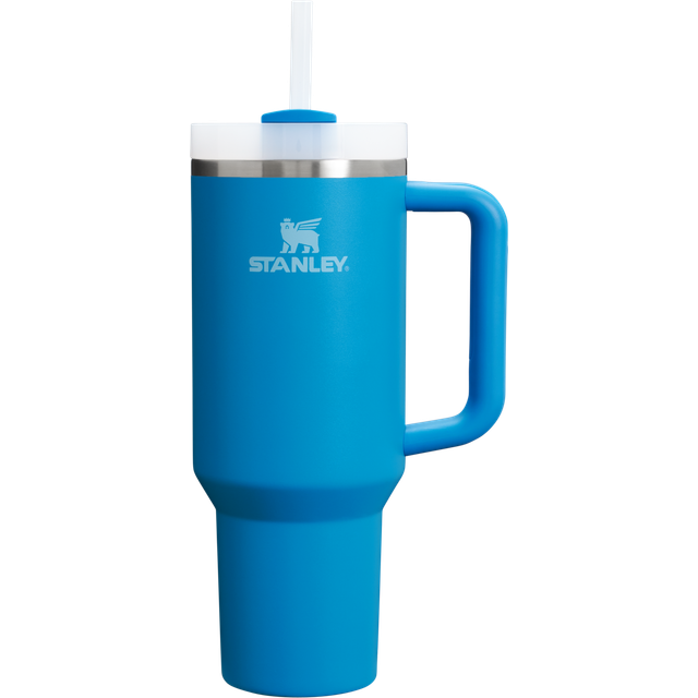 Stanley Quencher H2.O FlowState™ Tumbler tumbler i rostfritt stål med sugrör Azure 1180 ml