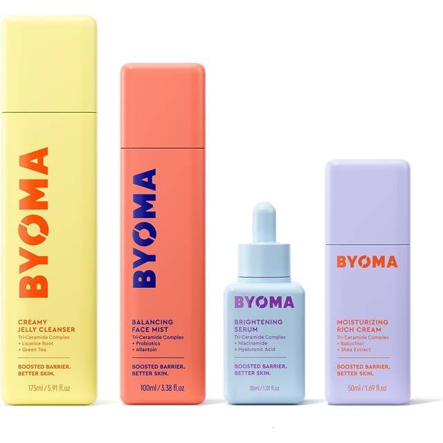 Byoma full routine bundle - creamy jelly cleanser (175ml), balancing hydrating