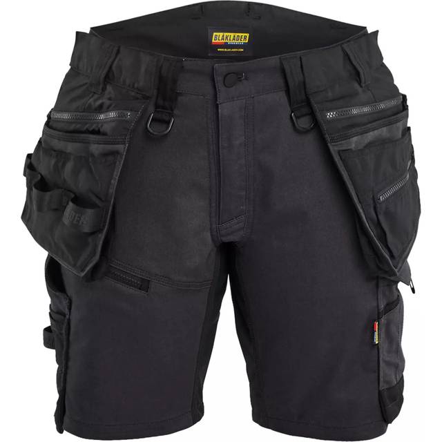 Blaklader Striker Womens Craftsman Shorts With Stretch 71751149 Black/