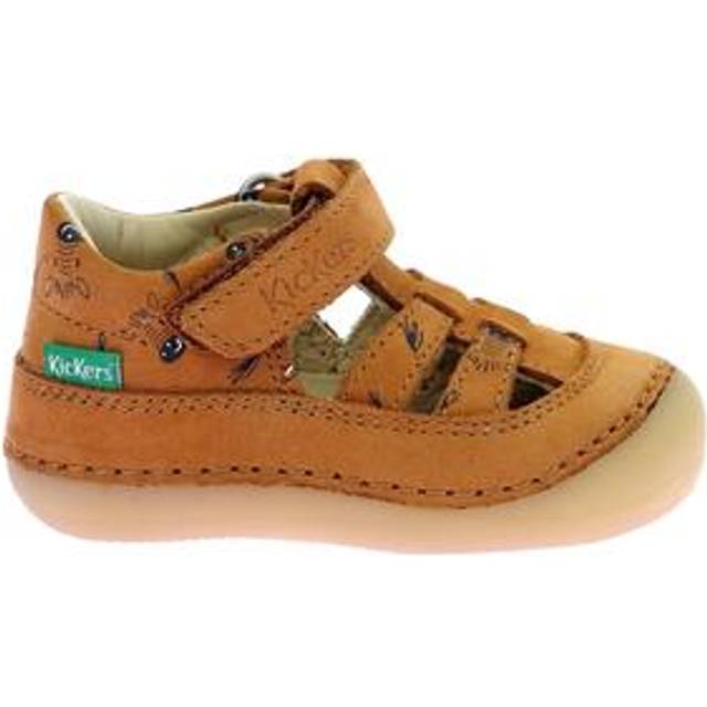 Baby boy sandals Kickers Sushyk Lt - Marron - 27