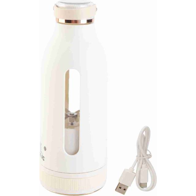 Portable Juicer Cup USB Rechargeable Multi Functional Small Portable Blender for Travel Office Gym L