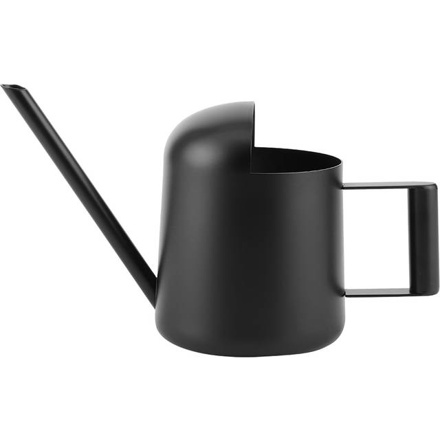 300ml Black Stainless Steel Watering Can Indoor Outdoor Plants Long Spout Watering Pot