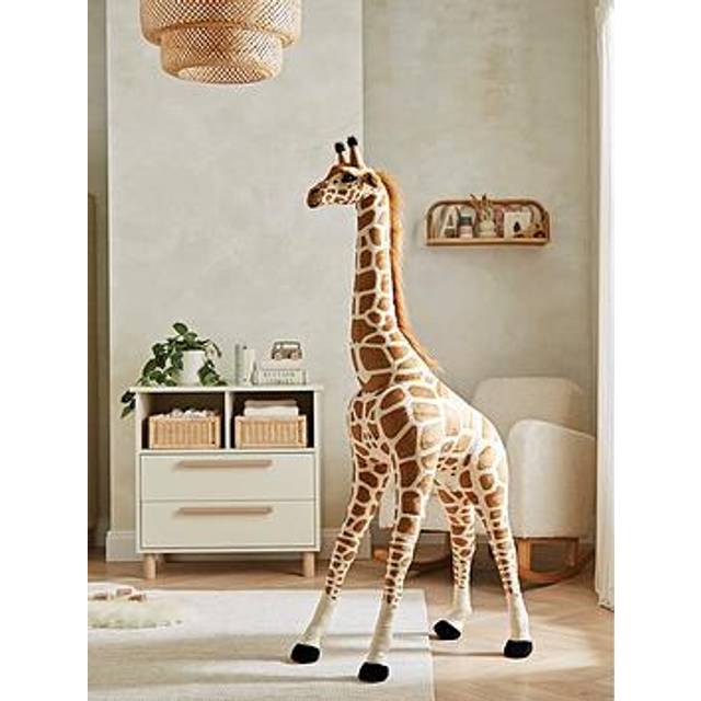 CuddleCo Tall Standing Giraffe Stuffed Animal, Multi, Women - Print