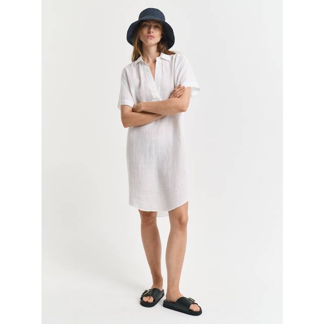 GANT Rel Linen Caftan White 38