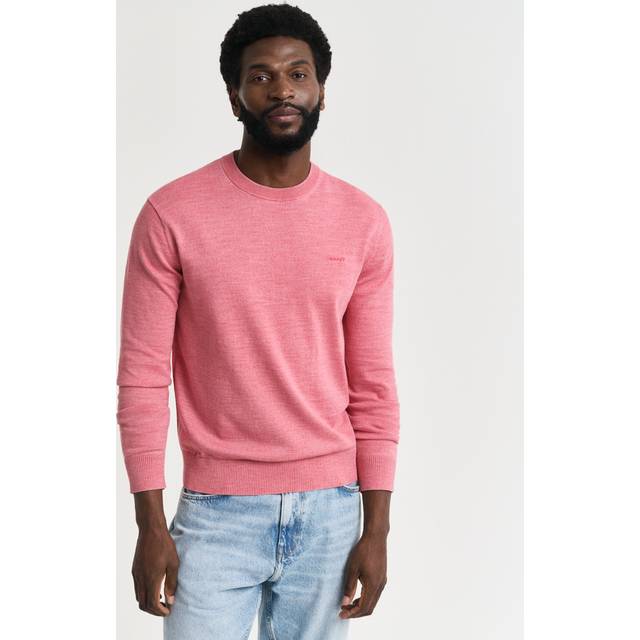 GANT Sunfaded Crew Neck Sweater Watermelon Red