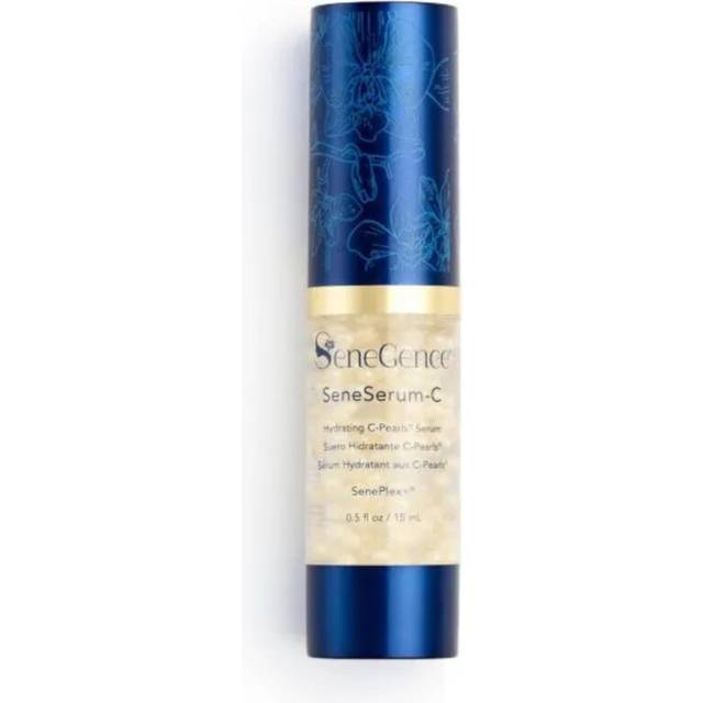 SeneSerumC Hydrating Vitamin C Serum with CPearls Technology 05 Fl Oz SeneShield and SenePlex for Brightening Firming and AntiAging Benefits