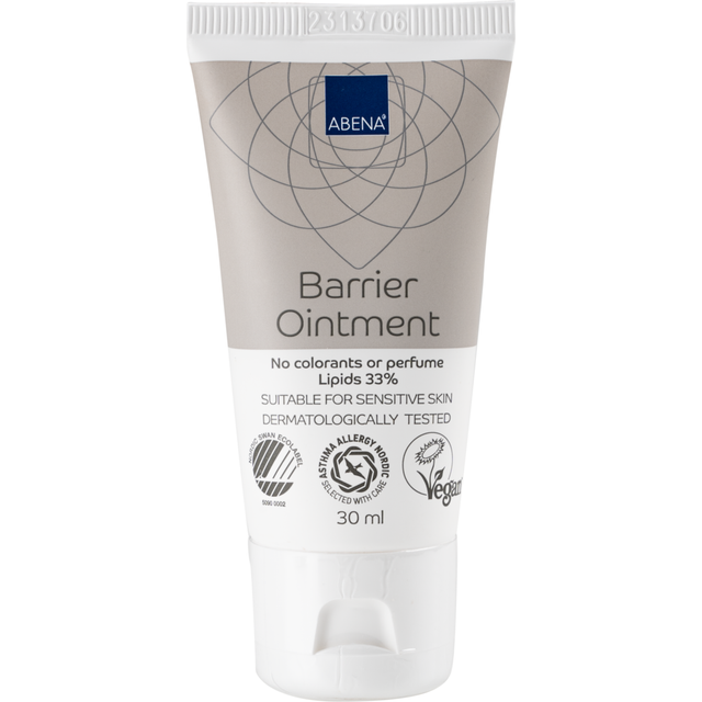 ABENA Barriärsalva 33% fett Vattenavstötande - Torr/Mycket Torr Hud - 30 ml