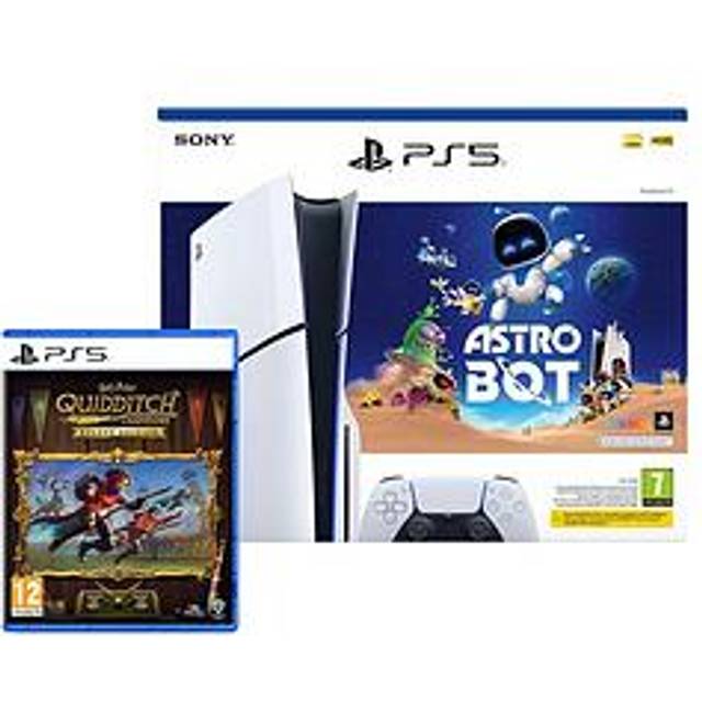 Playstation 5 Disc Console - Astro Bot Bundle &Amp; Harry Potter: Quidditch Champions Deluxe Edition - One Colour