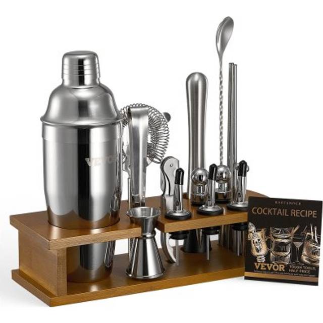 VEVOR Cocktail Shaker 18-tlg. Barkeeper Set Edelstahl Bar Getr&#xE4;nke Mixer