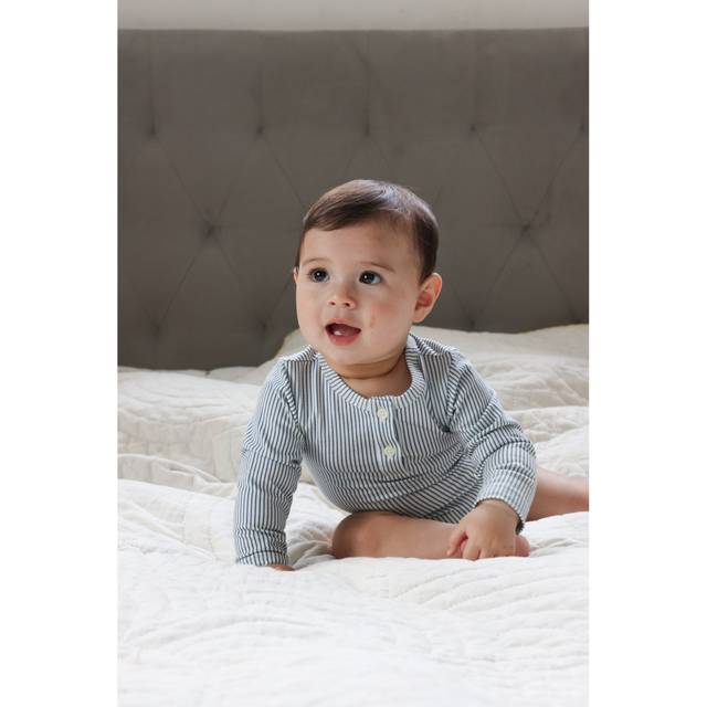 Cam Cam Body l/ä - William - Classic+ Ränder Blue - Cam Cam - 62 - Body L/Ä