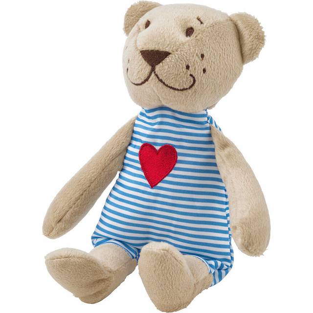 FABLER BJÃRN Soft Toy 21 cm Beige Adorable and Cuddly Teddy Bear for Babies, Toddlers, and Kids