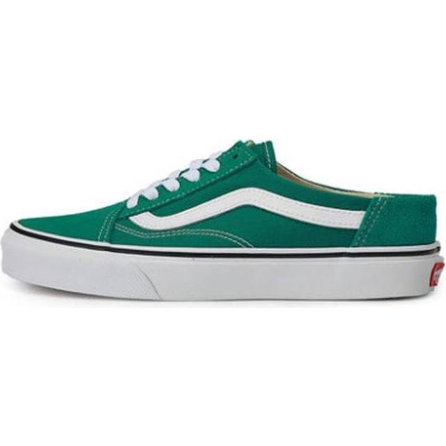 Vans Old Skool Mule Retro Low Tops Casual Skateboarding Shoes Unisex Green VN0A3MUS06A - 4.5