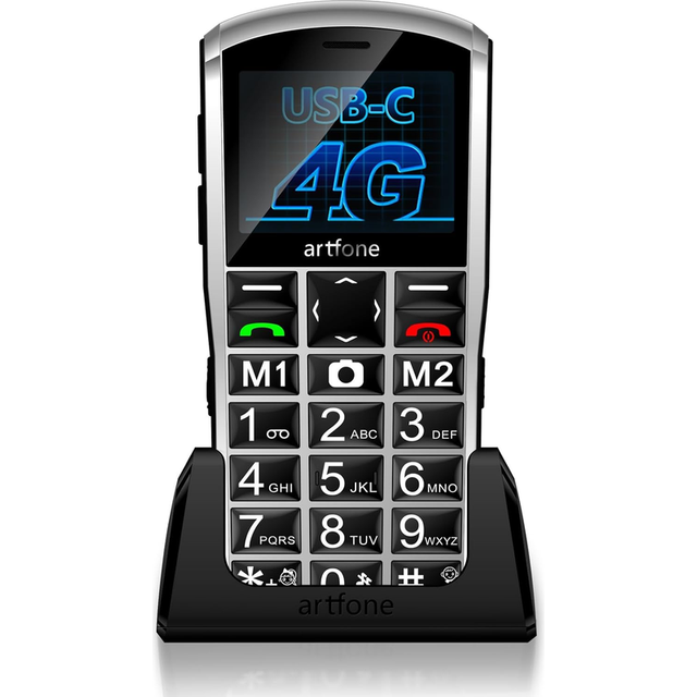 Artfone a400 4g senior mobile phone, 4g big button mobile phone for elderly with