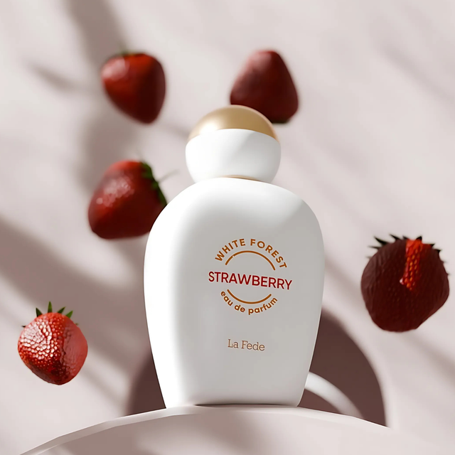 Khadlaj La Fede White Forest Strawberry EDP Vanilla Scent 100ml