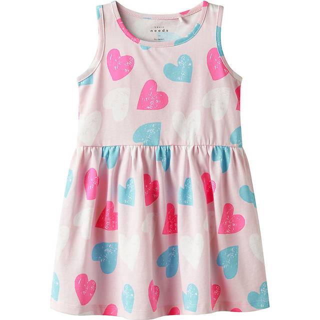 Name it mini - Klänning nmfVineo Tank Dress - Rosa