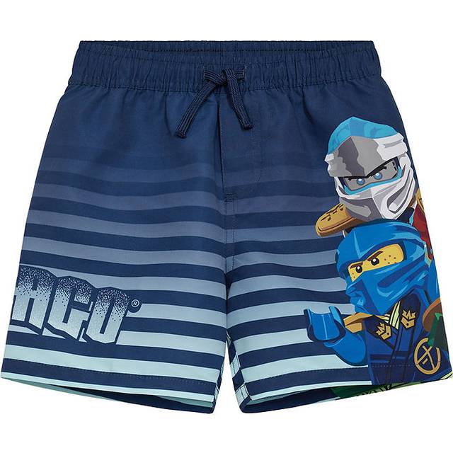 LEGO kidswear/LEGO børnetøj Lwagan 305 Swim Shorts Stl. 110 cm pojkar - Badbyxor Från Magasin - Dark Blue (110 cm)
