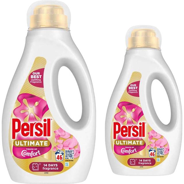 Persil Ultimate Touch of Comfort Liquid Detergent 46 Washes 1.242L 2 Pack - n/a