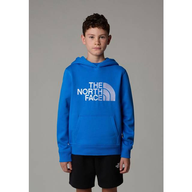 The North Face Boys' Drew Peak Hoodie Hero Blue Size L male (L)