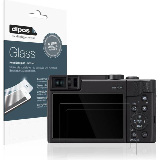 2x screen protector for leica d-lux 8 flexible glass 9h dipos