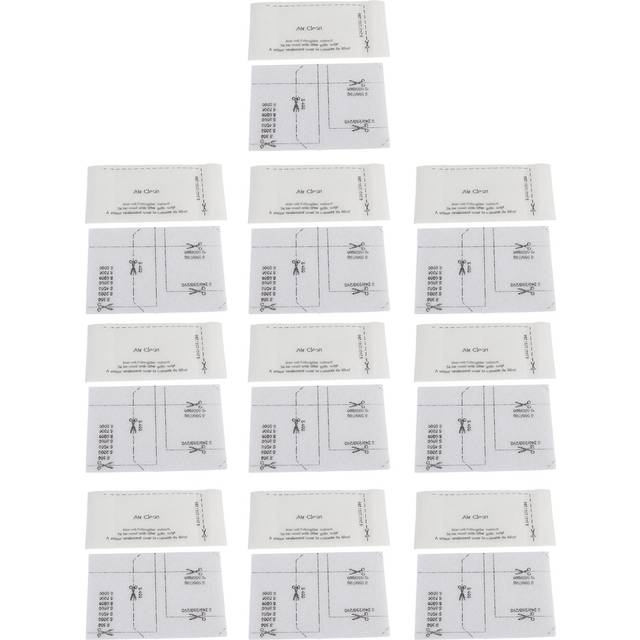 10Set Fiber Filter Screen Kit Vacuum Cleaner Accessories Fit for Miele FJM GN Series White