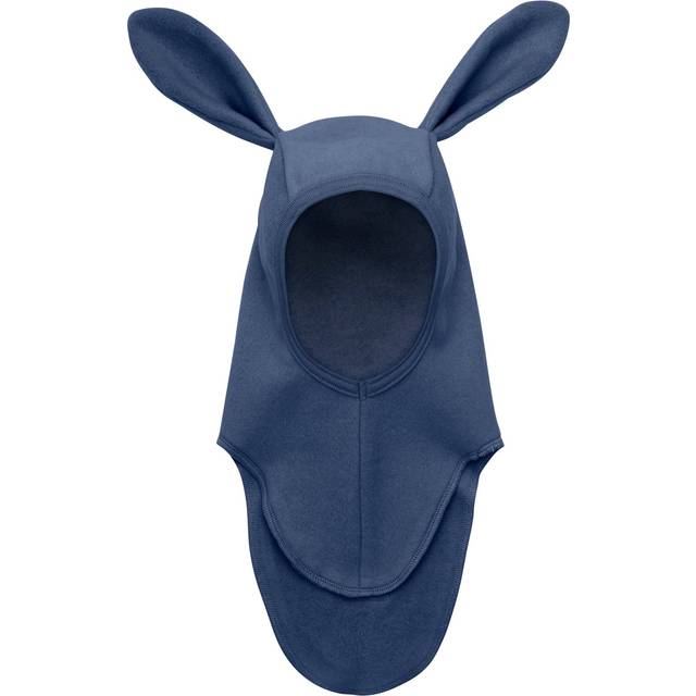 HUTTELIHUT Balaclava Ears Cotton Fleece |Marinblå |12/24M
