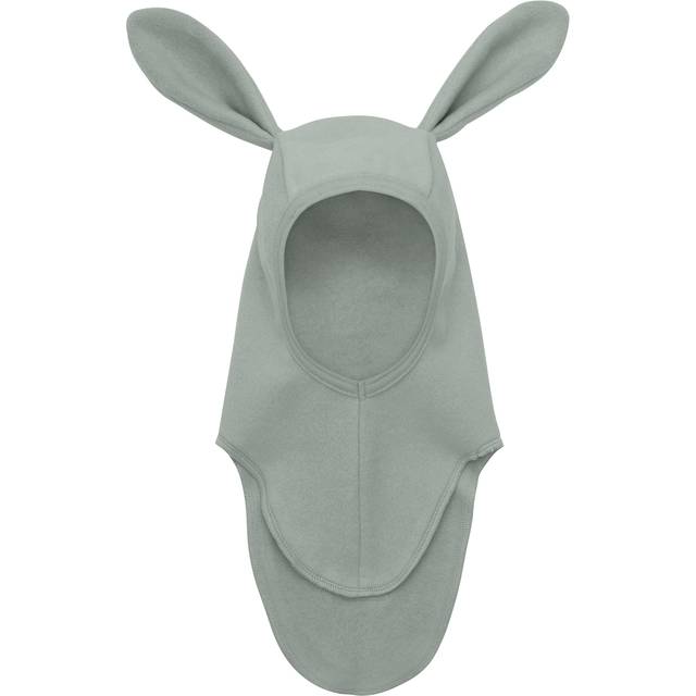 HUTTELIHUT Balaclava Ears Cotton Fleece |Grön |12/24M