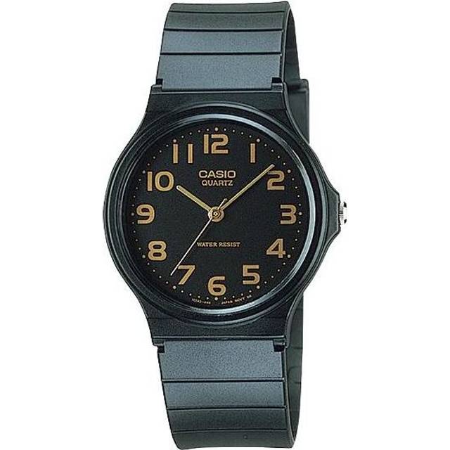 CASIO MQ-24 Series Casual College Waterproof Quartz 38.8mm Resin Strap Watch - Multi-Color - Free