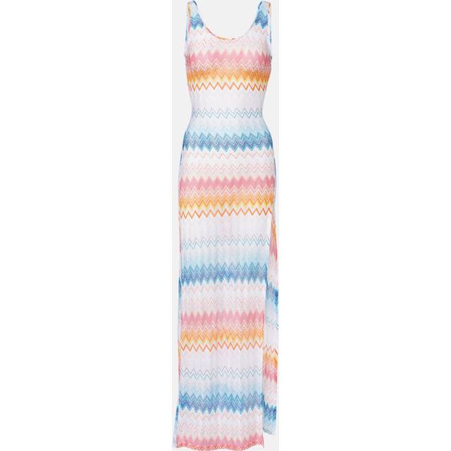 Missoni Zigzag lame beach dress - multicoloured (UK 14)