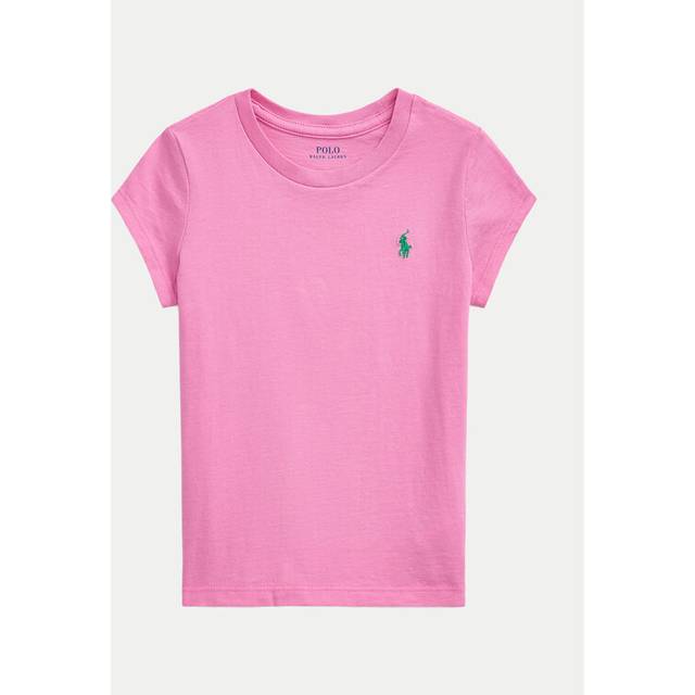 RALPH LAUREN KIDS Cotton Jersey Tee |Rosa |94-100