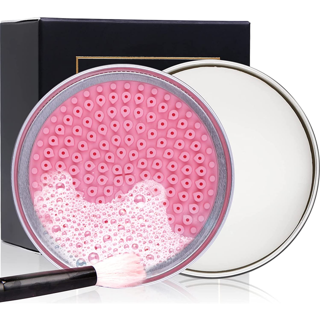 Ducare makeup brush clean set: solid soap cleanser - easy to clean blenders for