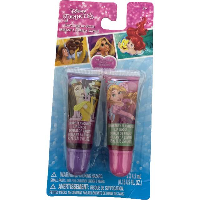 Official disney princess lip gloss set - 2 x 4.5ml boxed gift