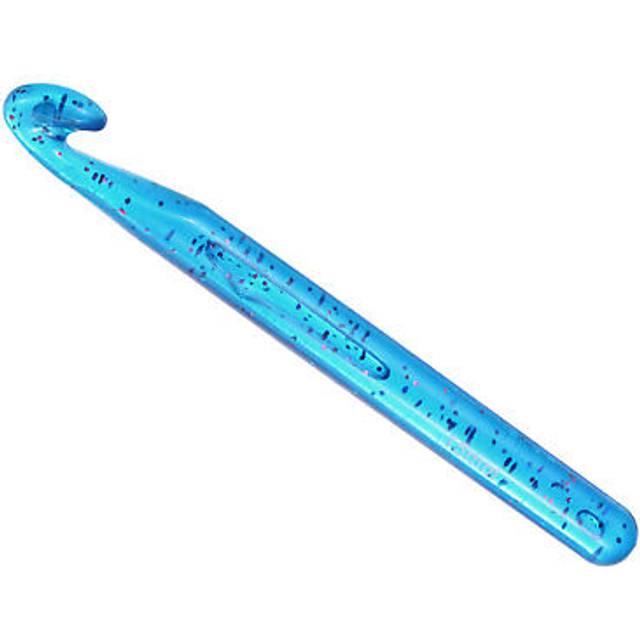 Large Crochet Hooks 15mm Ergonomic Knitting Plastic Crochet Hooks Blue