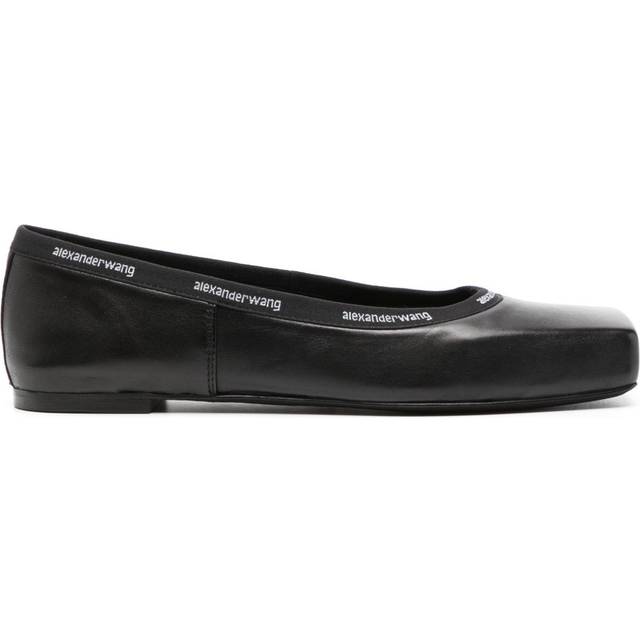 Alexander Wang - Billie leather ballerina shoes - women - Calf Leather/Goat Skin/Sheepskin - 36 - Black