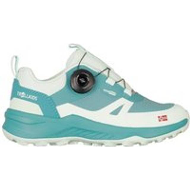 Trollkids Trollfjord Hiker Low XT - Vandringsskor - Børn Aqua Haze / Aqua Marble 34