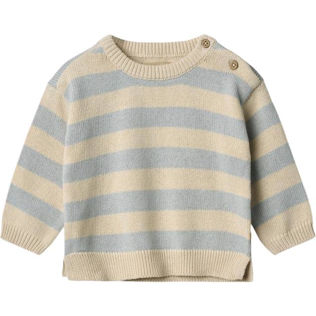 WHEAT Baby Morgan Striped Knit Jumper