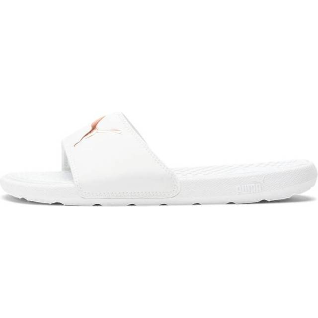 (WMNS) PUMA Cool Cat Sport Slides 'White Rose Gold' 371016-14 - WHITE/GOLD - 6.5